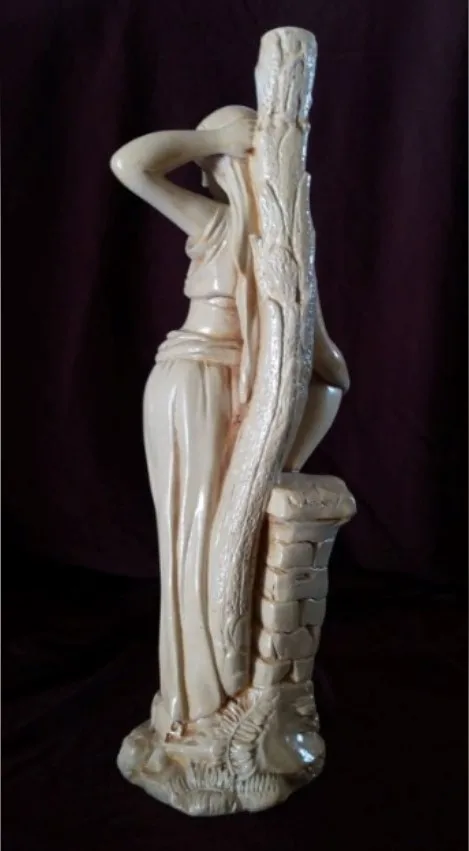Διακοσμητικό αγαλματίδιο, κορίτσι με στάμνα