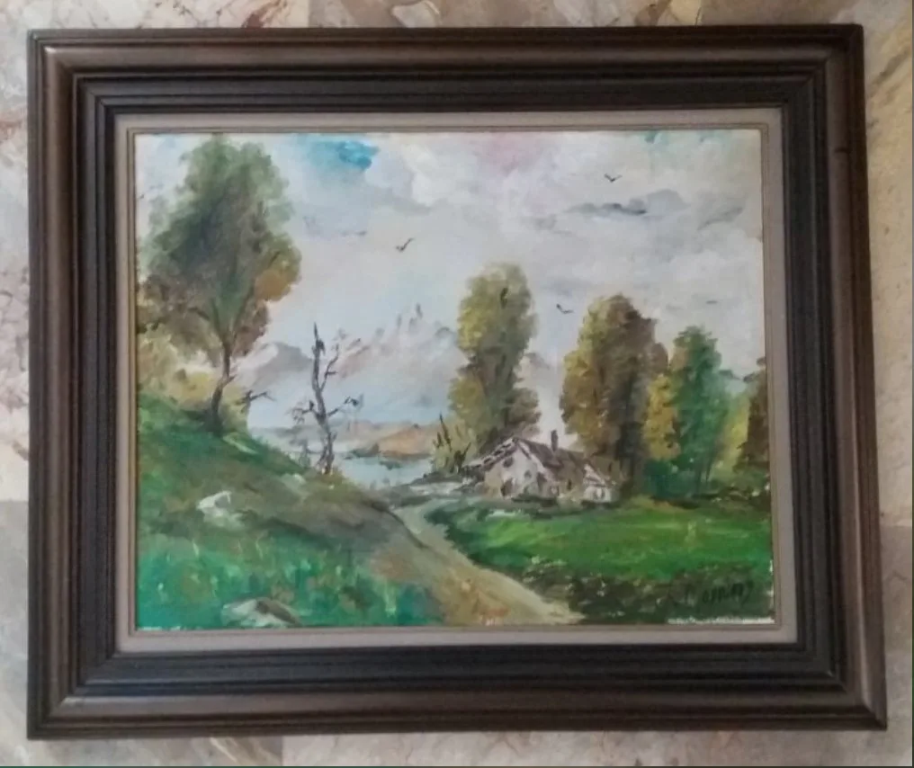 Πολύ ιδιέταιρη ελαιογραφία