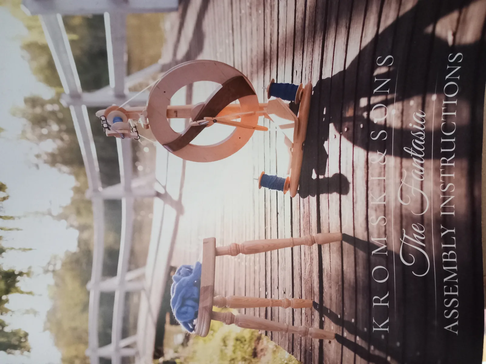 Τροχος γνεσιματος της εταιρείας kromski