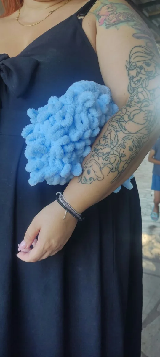 Πλεκτές τσάντες puffy