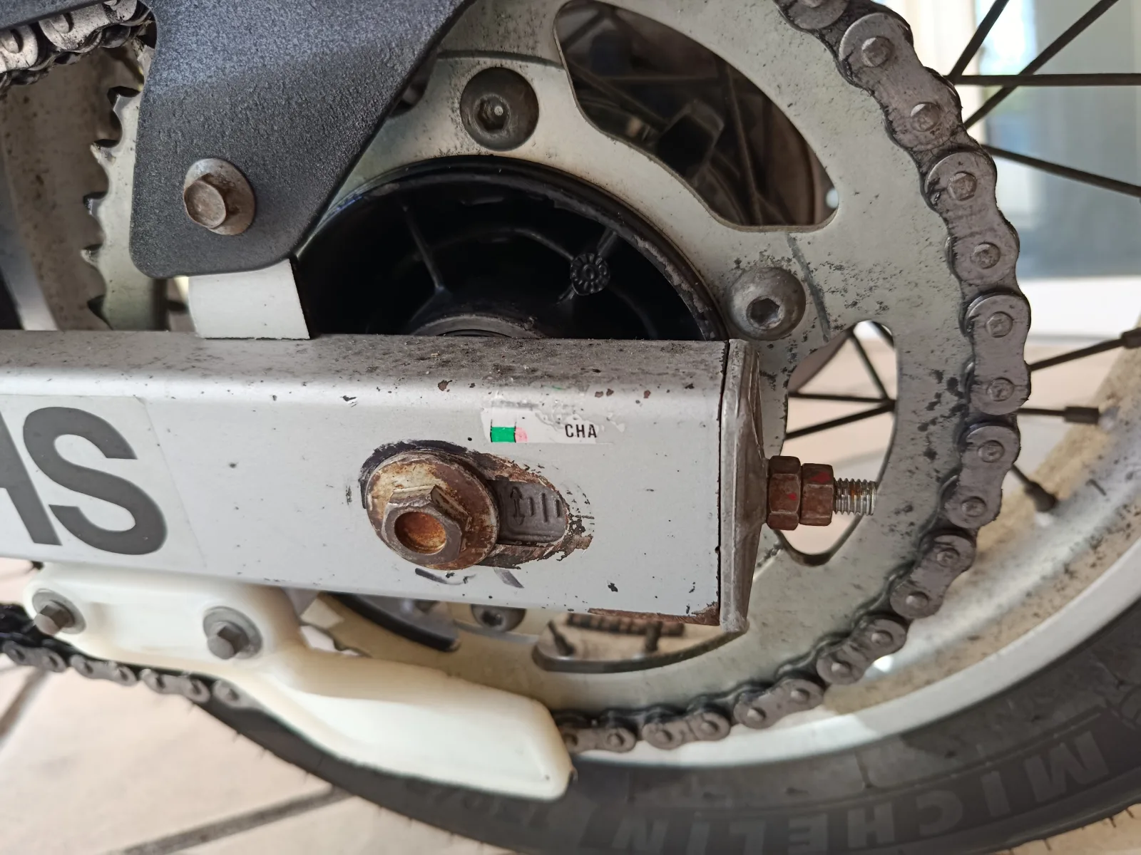 Honda Transalp 650 σε αρκετά καλή κατάσταση
